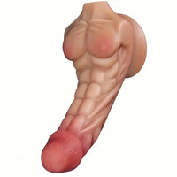 6.89in 7.68in 8.66in Muscle-Like Silicone Floppy Dildo Sex Toy For Men Women
