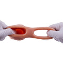 6.89in 7.88in Vibrating Cock Sleeve Dildo Stretchy Penis Ring Wearable Cover