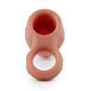 6.89in 7.88in Vibrating Cock Sleeve Dildo Stretchy Penis Ring Wearable Cover