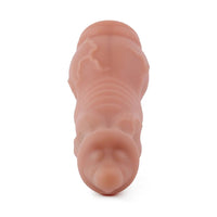 6.89in 7.88in Vibrating Cock Sleeve Dildo Stretchy Penis Ring Wearable Cover