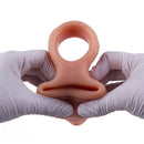 6.89in 7.88in Vibrating Cock Sleeve Dildo Stretchy Penis Ring Wearable Cover