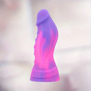 6.89in Body Safe Silicone Soft Odd Dildo For Women Men Strong Suction Cup