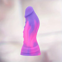 6.89in Body Safe Silicone Soft Odd Dildo For Women Men Strong Suction Cup