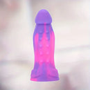 6.89in Body Safe Silicone Soft Odd Dildo For Women Men Strong Suction Cup