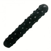 6.89in Crystal Clear Penis Glass Double Sided Spiked Dildo Masturbator