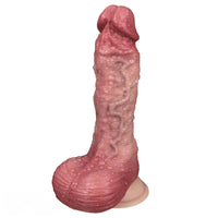 6.89in Double-layer Liquid Silicone Skin-like Soft Lifelike Real Women Dildo