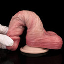 6.89in Double-layer Liquid Silicone Skin-like Soft Lifelike Real Women Dildo