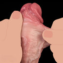 6.89in Double-layer Liquid Silicone Skin-like Soft Lifelike Real Women Dildo