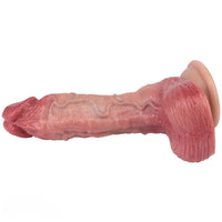 6.89in Double-layer Liquid Silicone Skin-like Soft Lifelike Real Women Dildo