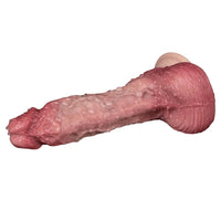 6.89in Double-layer Liquid Silicone Skin-like Soft Lifelike Real Women Dildo