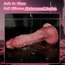 6.89in Double-layer Liquid Silicone Skin-like Soft Lifelike Real Women Dildo
