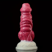 6.89in Liquid Silicone Monster Fantasy Dildo For Couples Solo Play
