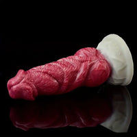 6.89in Liquid Silicone Monster Fantasy Dildo For Couples Solo Play