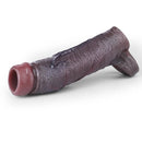 6.89in Platinum Silicone Soft Real Feeling Dildo Sleeve Stretchy Extension Toy