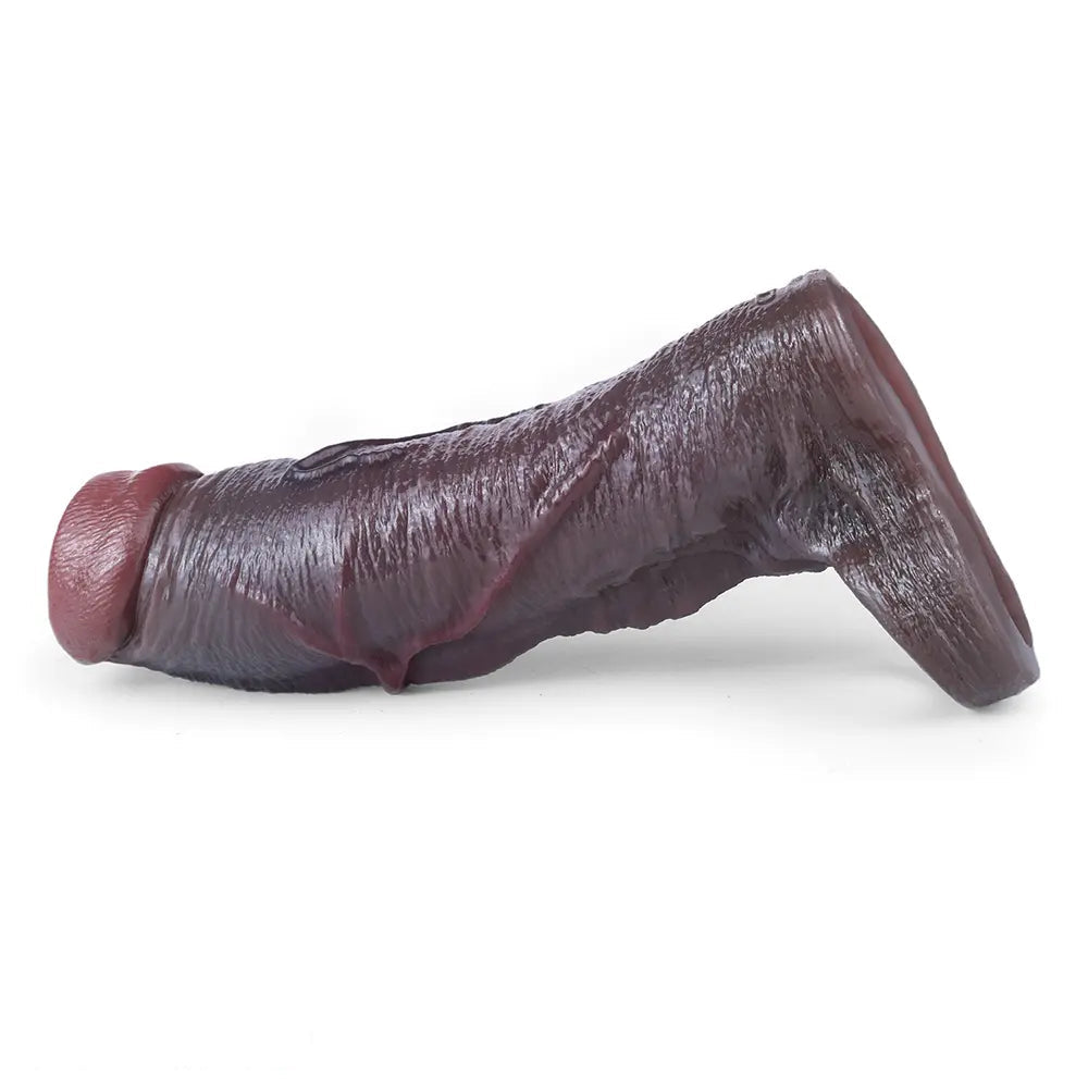 6.89in Platinum Silicone Soft Real Feeling Dildo Sleeve Stretchy Extension Toy