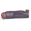 6.89in Platinum Silicone Soft Real Feeling Dildo Sleeve Stretchy Extension Toy