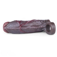 6.89in Platinum Silicone Soft Real Feeling Dildo Sleeve Stretchy Extension Toy