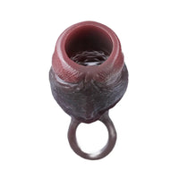 6.89in Platinum Silicone Soft Real Feeling Dildo Sleeve Stretchy Extension Toy
