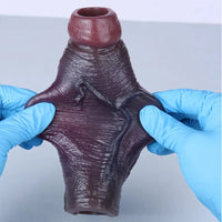 6.89in Platinum Silicone Soft Real Feeling Dildo Sleeve Stretchy Extension Toy