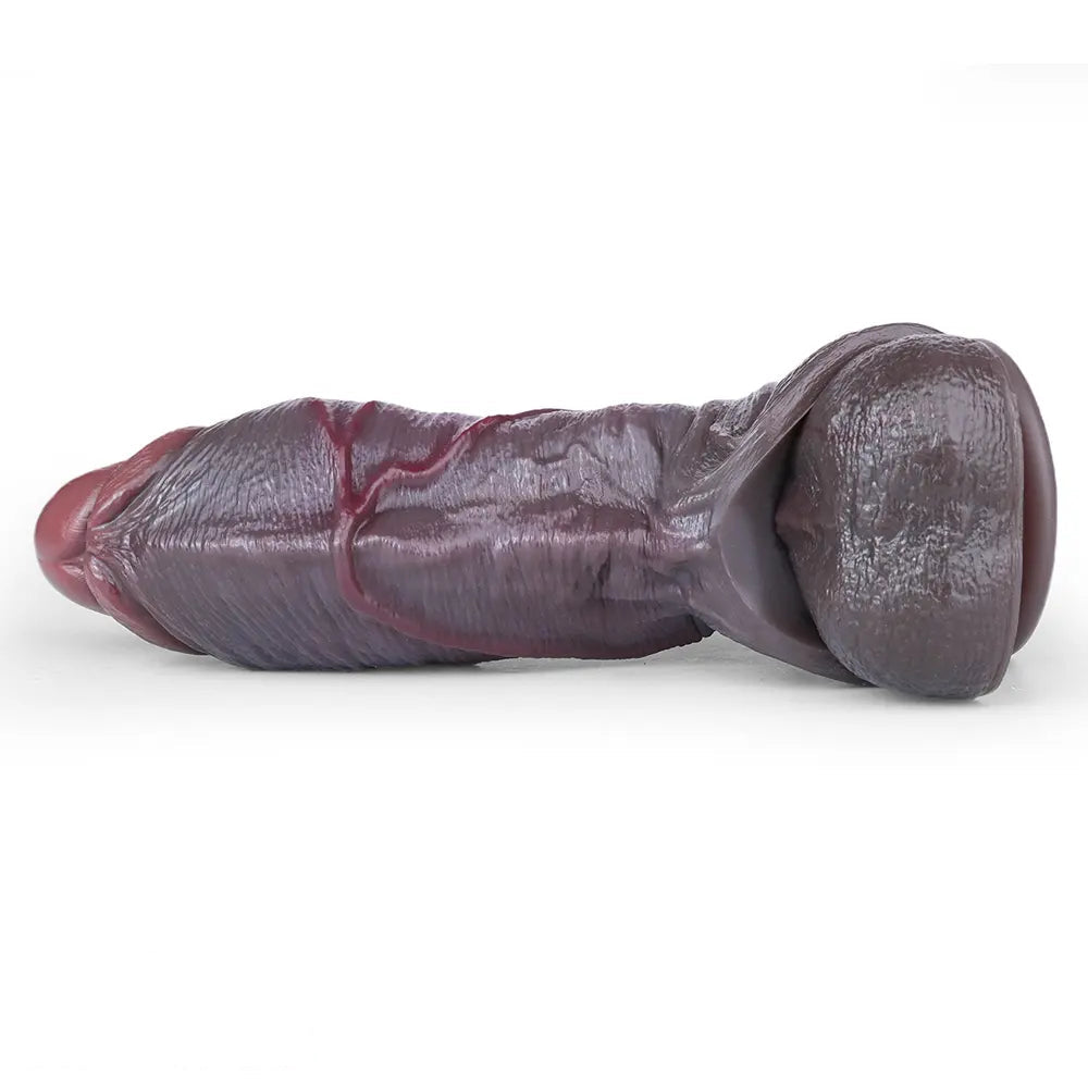 6.89in Platinum Silicone Soft Real Feeling Dildo Sleeve Stretchy Extension Toy