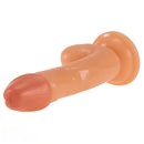 6.89in PVC Skin Dildo For Sex Toy With Suction Cup Female Masturbator