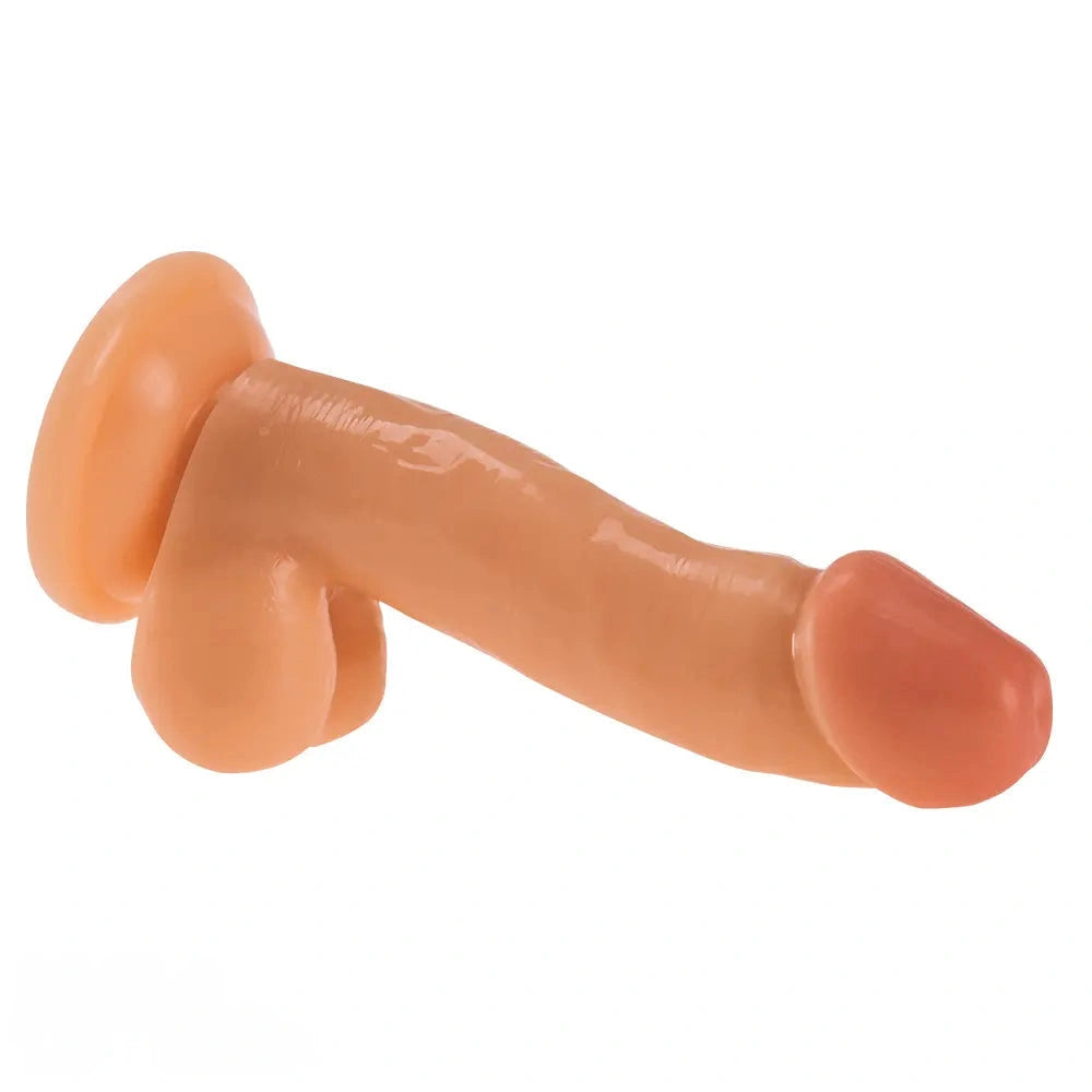 6.89in PVC Skin Dildo For Sex Toy With Suction Cup Female Masturbator