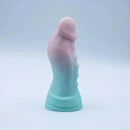 6.89in Realistic Animal Spiked Suction Cup Soft Silicone Colorful Dildo