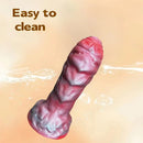 6.89in Thick Liquid Silicone Simulation Penis Fantasy Monster Creature Dildo