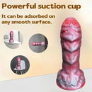 6.89in Thick Liquid Silicone Simulation Penis Fantasy Monster Creature Dildo