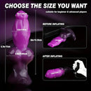 6.8in Inflatable Liquid Silicone Wearable Knot Soft Dildo With Safe T-Base
