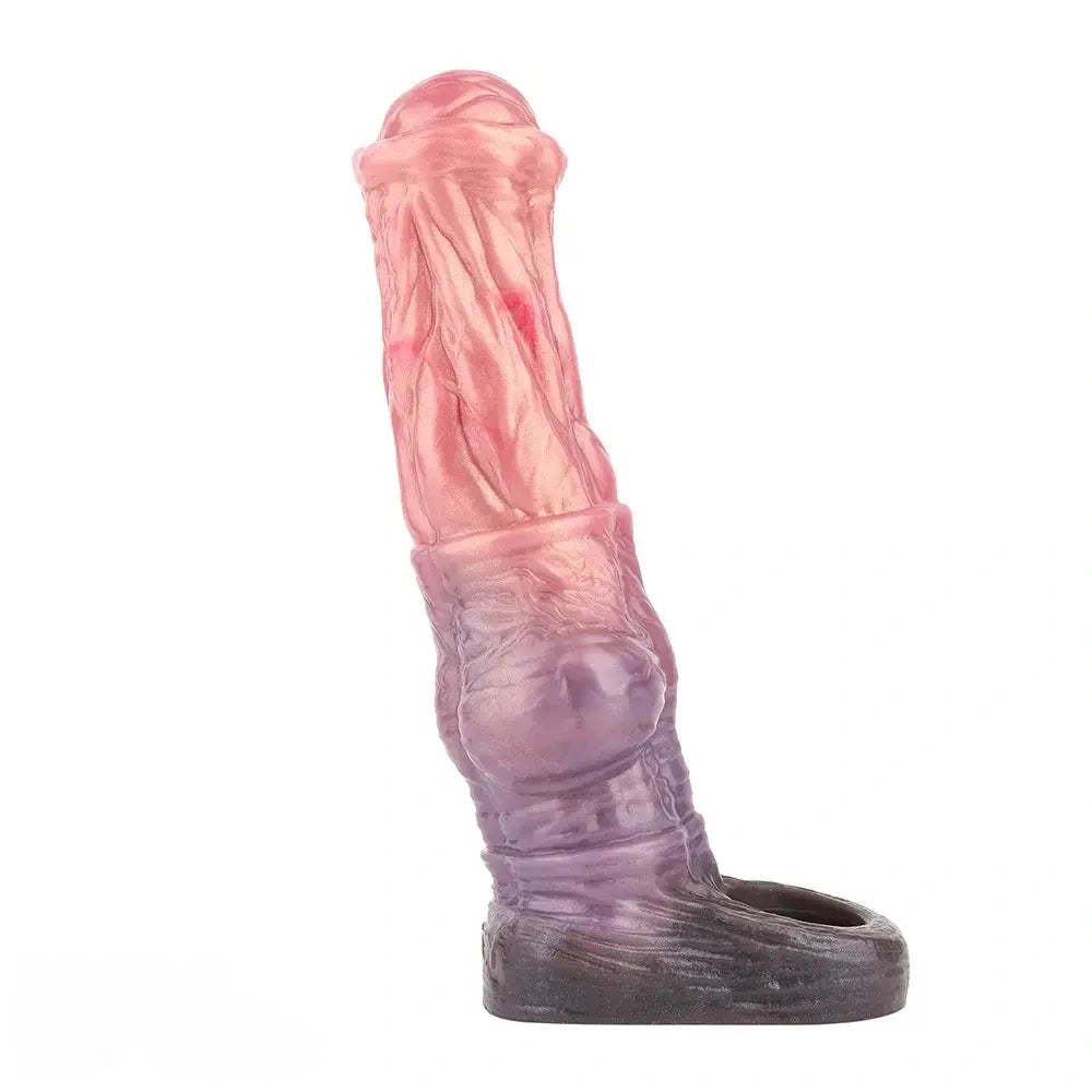 6.92in 8.34in 10in Horse Knot Silicone Dildo Sleeve Sexual Wellness Toy