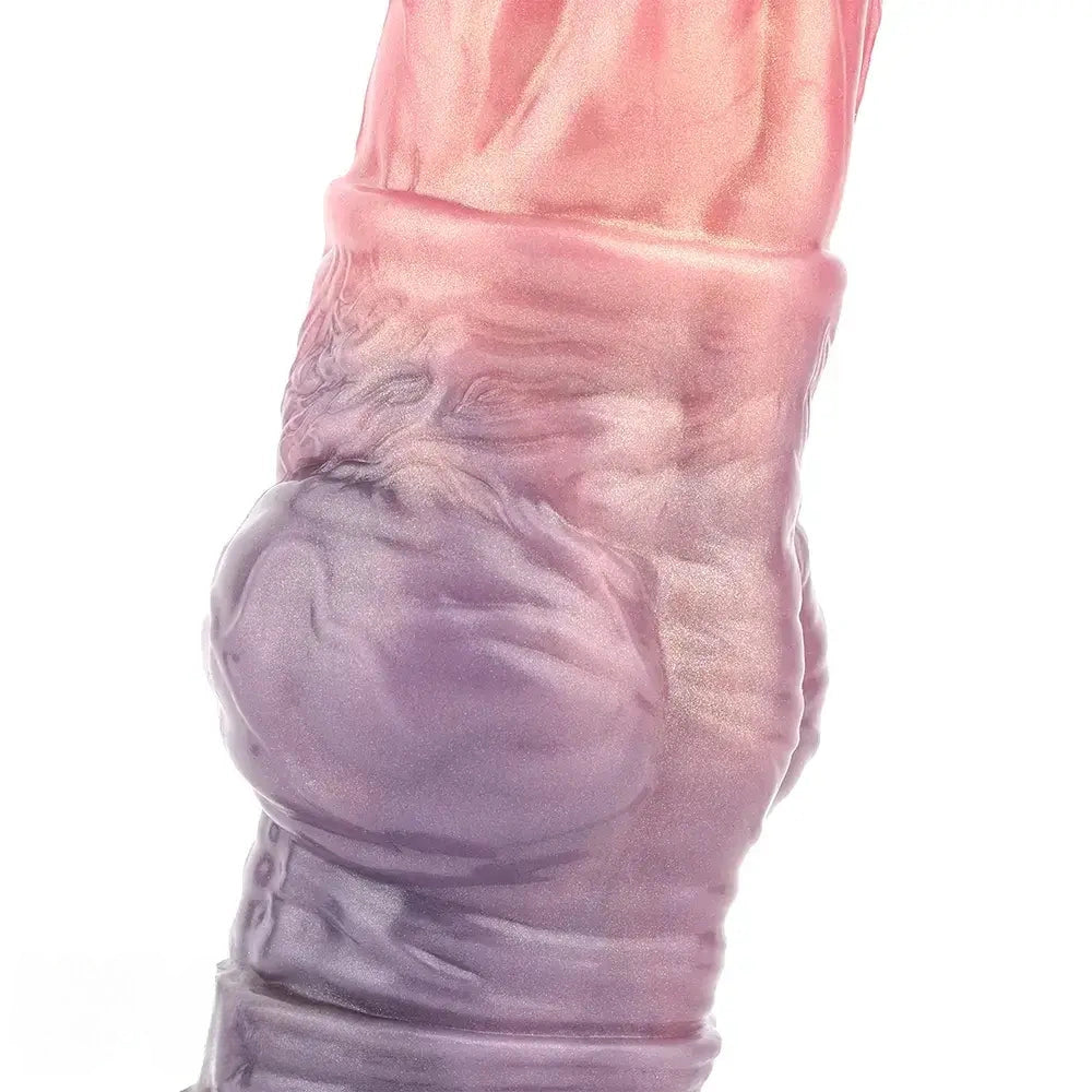 6.92in 8.34in 10in Horse Knot Silicone Dildo Sleeve Sexual Wellness Toy