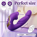 6.92in Dual Heads Automatic Thrusting Lucking Sucking Vibrating Dildo