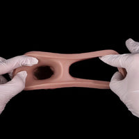 6.93in Soft Lifelike Cock Sleeve Dildo For Couples Gay Sex Using Time