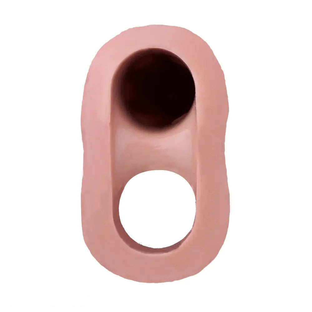 6.93in Soft Lifelike Cock Sleeve Dildo For Couples Gay Sex Using Time