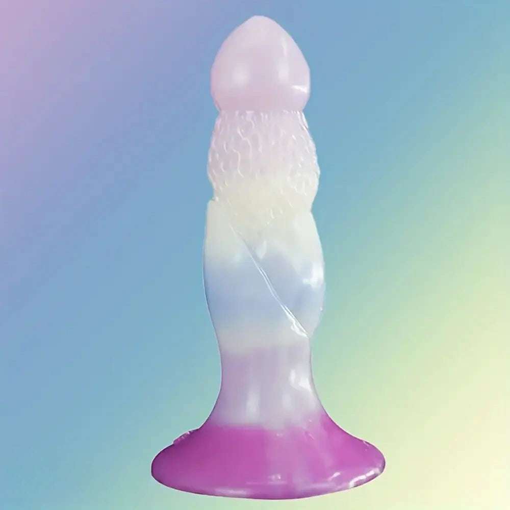 6.97in-8.66in Liquid Silicone Monster Fantasy Doft Anal Plug Dildo