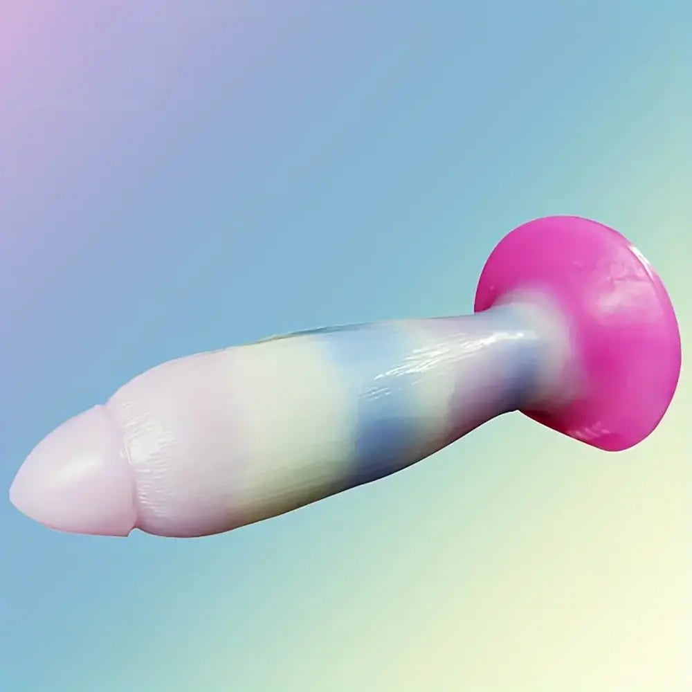 6.97in-8.66in Liquid Silicone Monster Fantasy Doft Anal Plug Dildo