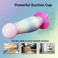 6.97in-8.66in Liquid Silicone Monster Fantasy Doft Anal Plug Dildo