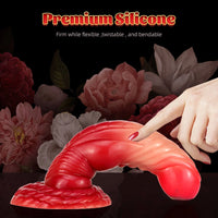 6.97in Flexible Silicone Fantasy Odd Dildo Animal Male Sex Toy