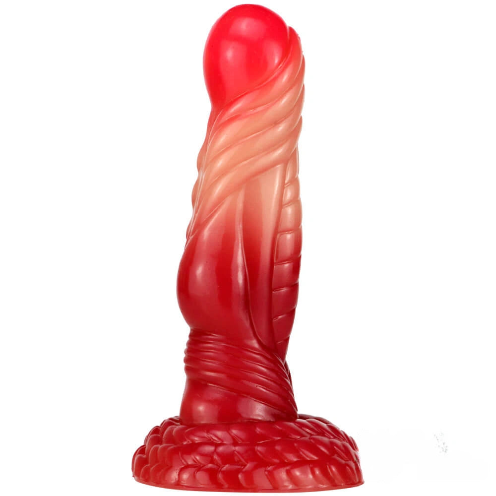 6.97in Flexible Silicone Fantasy Odd Dildo Animal Male Sex Toy