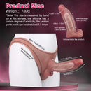 6.97in Hollow Penis Dildo Sleeve Silicone Soft Pants For Men Women Sex