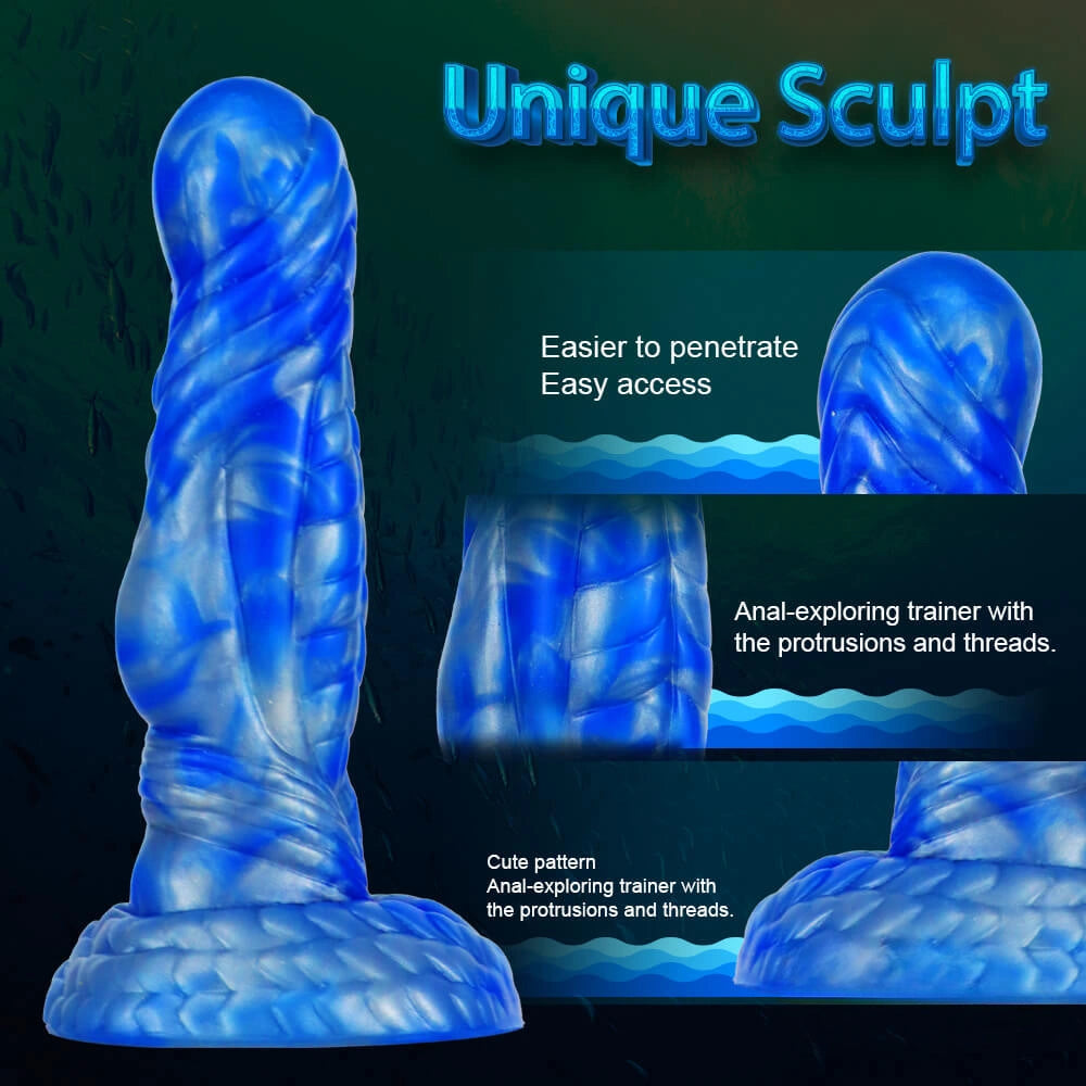 6.97in Premium Silicone Dildo Adult Toy For Women Men Masturbation