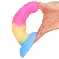 6.97in Premium Silicone Dildo Adult Toy For Women Men Masturbation