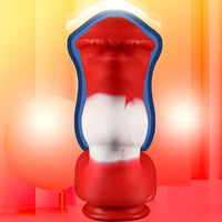 6.9in 7.9in 8.7in Silicone Soft Horse Knot Fantasy Animal Cock Dildo