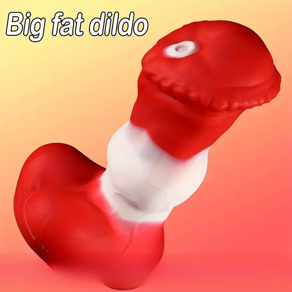 6.9in 7.9in 8.7in Silicone Soft Horse Knot Fantasy Animal Cock Dildo