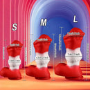 6.9in 7.9in 8.7in Silicone Soft Horse Knot Fantasy Animal Cock Dildo