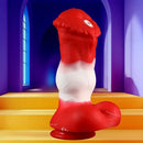 6.9in 7.9in 8.7in Silicone Soft Horse Knot Fantasy Animal Cock Dildo