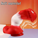 6.9in 7.9in 8.7in Silicone Soft Horse Knot Fantasy Animal Cock Dildo