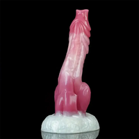 6.9in-9.1in Monster Fantasy Silicone Odd Soft Dildo For Women