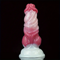 6.9in-9.1in Monster Fantasy Silicone Odd Soft Dildo For Women